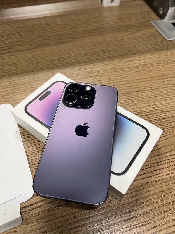 Iphone 14 pro 128 gb 87% BH Non PTA 0