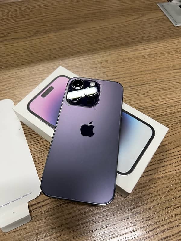 Iphone 14 pro 128 gb 87% BH Non PTA 2