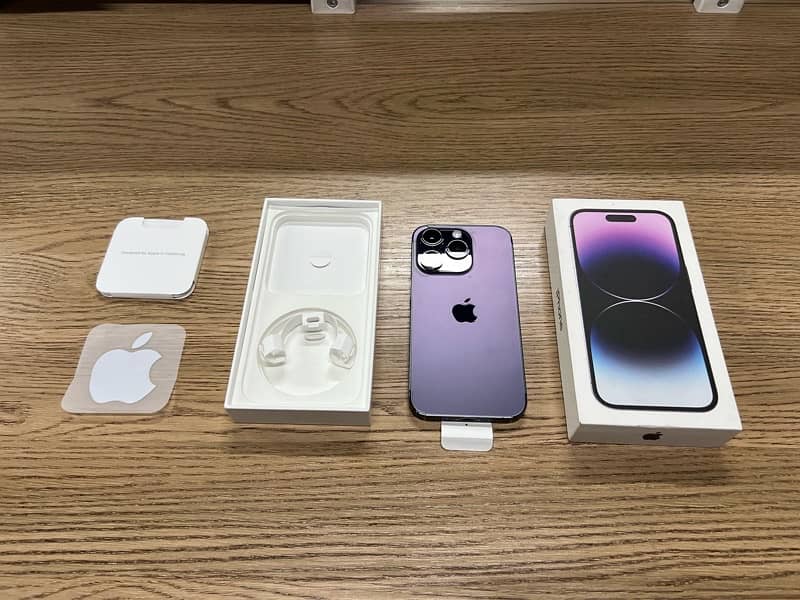 Iphone 14 pro 128 gb 87% BH Non PTA 4