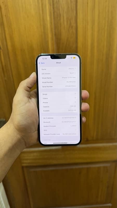 IPhone 13 Pro Max 256GB HK 91% BH WATERPACK PTA APPROVED 8