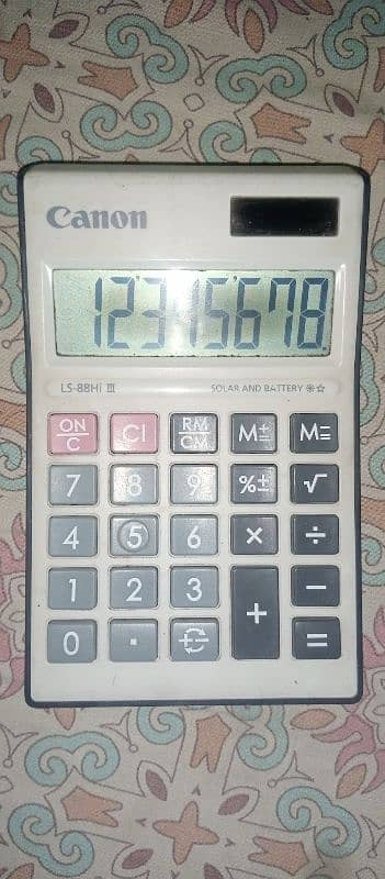 canon shop calculator LS-88Hi iii fully functional 0