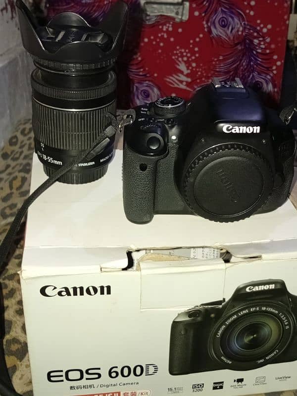 600d Canon DSLR with 18/55 /lense 3