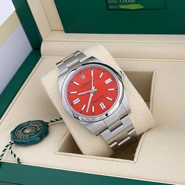 RELEASE Oyster Perpetual 41mm Coral Red. 1