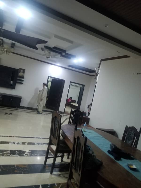 10 Marla Slightly Used Upper Portion Is Available For Rent On Top Location Of PIA Society Lahore 13