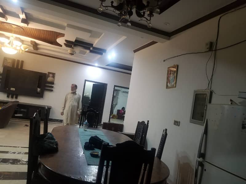 10 Marla Slightly Used Upper Portion Is Available For Rent On Top Location Of PIA Society Lahore 14