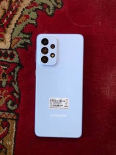 SAMSUNG A33 (5G)  8/128gb SKY BLUE FRESH CONDITION