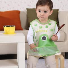 Waterproof Feeding Baby Bibs  Random Colours   *Rs 550/-*