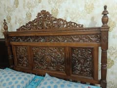 bed , dressing table, side tables