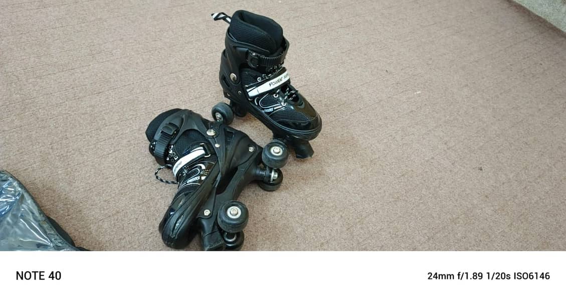 Quad roller skates- Like New! Used Only Twice. 3