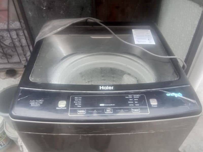 haier washing machin 1