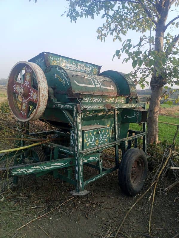 Tractor messy 240 with all accessories for sale 7