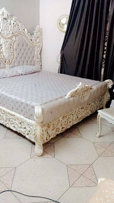 New Brand Bed set of original Chiniot wood. 9