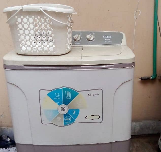 super Asia SA 242 washing machine and dryer 2