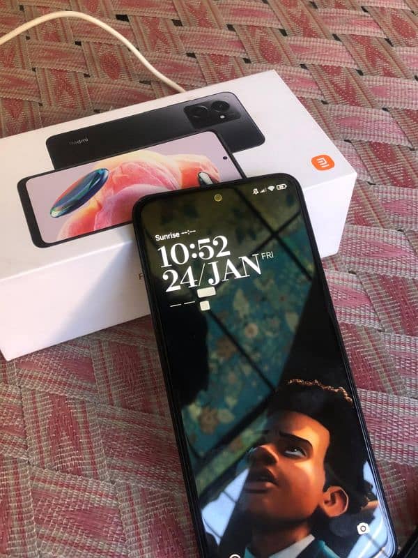 Xiaomi note 12 8/128 full box for sale 1