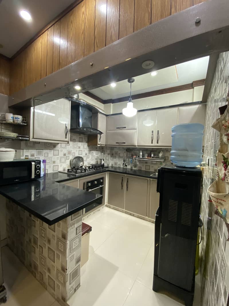 FULLY RENOVATED FLAT AVAILABLE FOR SALE  ( NEAREST TO AL MUSTAFA HOSPITAL) 8