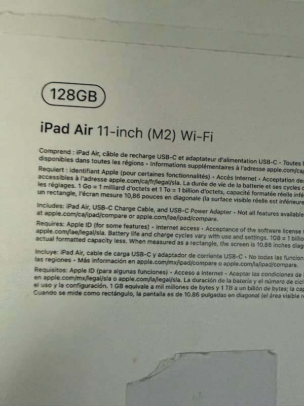 ipad Air 11 inch M2 2