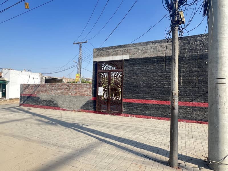 Main raiwand road commercial plot best location for commercial building resturant and etc 0