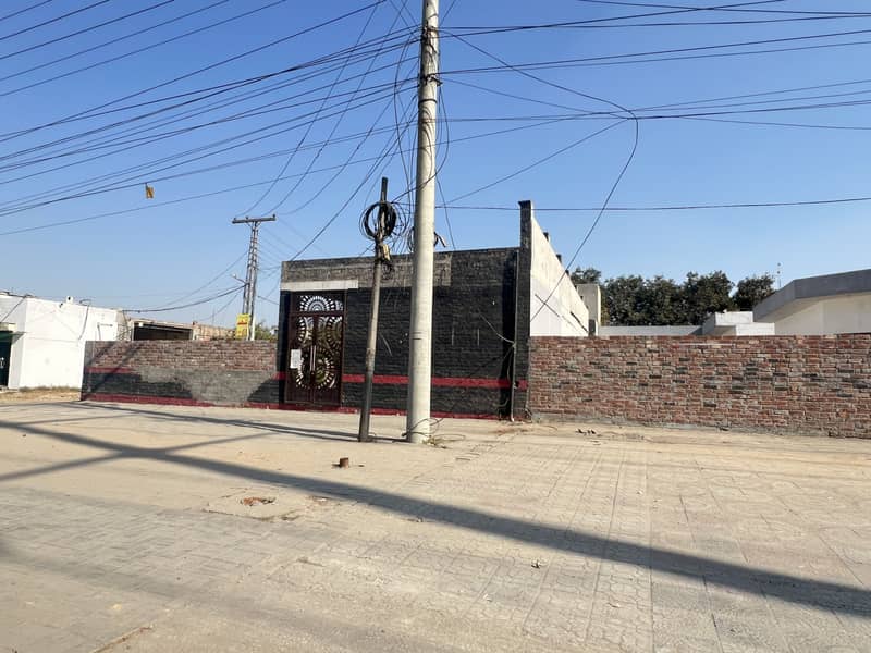 Main raiwand road commercial plot best location for commercial building resturant and etc 2