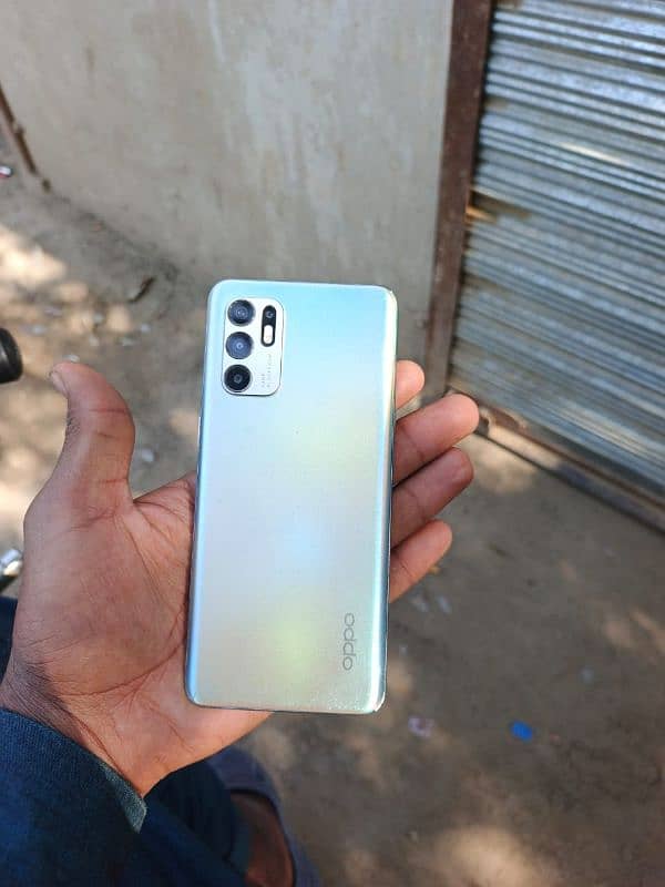 oppo Reno 6 just sale argent 0