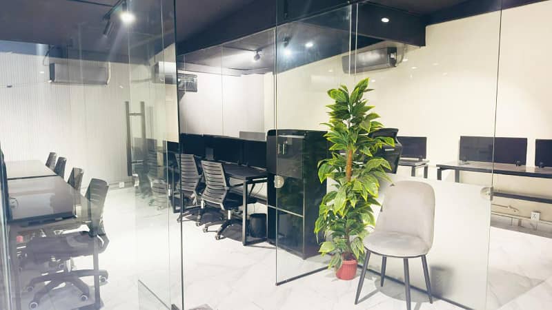 4000 Square Feet Fully Furnished Corporate Office Available For Rent Hot Location Gulberg 4