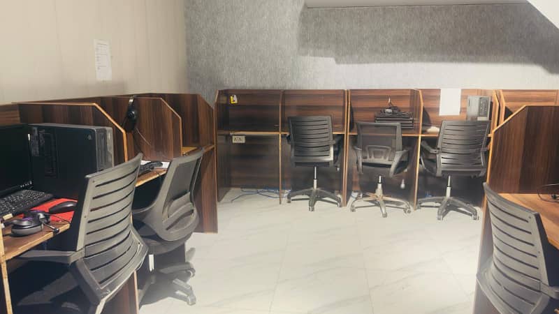 4000 Square Feet Fully Furnished Corporate Office Available For Rent Hot Location Gulberg 7