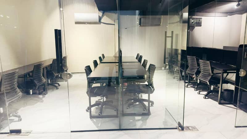 4000 Square Feet Fully Furnished Corporate Office Available For Rent Hot Location Gulberg 8