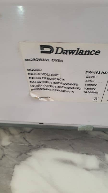 DAWLANCE GRILL MICROWAVE OVEN FOR SALE 12