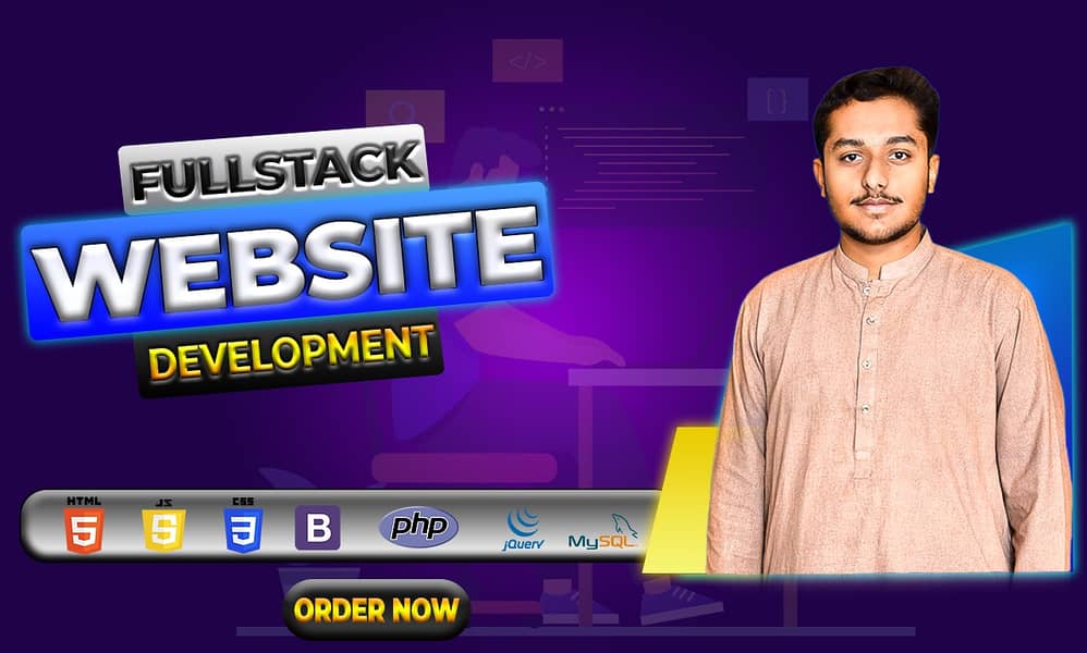 I will build or rebuild website development as full stack developer. 0