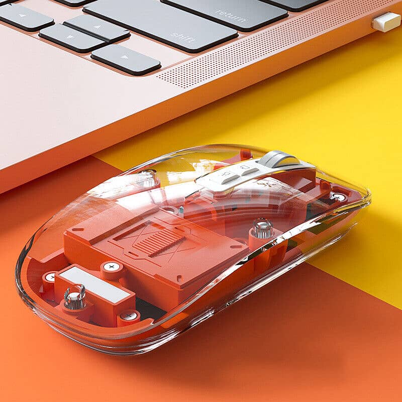 Yilima Transparent Wireless Rechargeable mouse 2