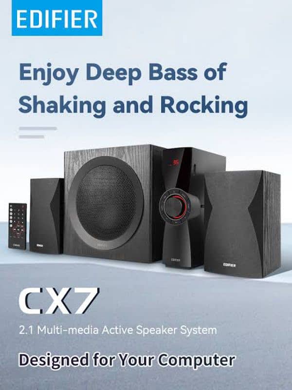 Edifier box pack speaker CX& 2