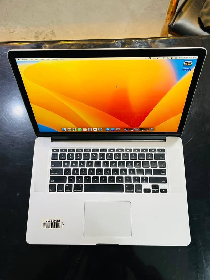 APPLE MACBOOK PRO CI7 16GB/256GB 2GB GRAPHIC CARD 8