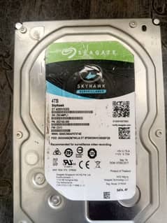 Seagate Skyhawk 4tb HDD full with mix data