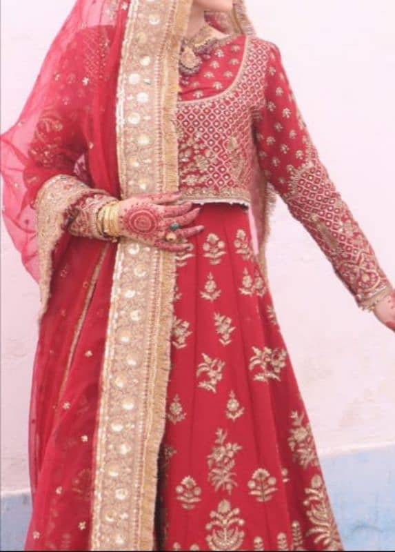 Ethnic 3 piece Bridal Dress 1