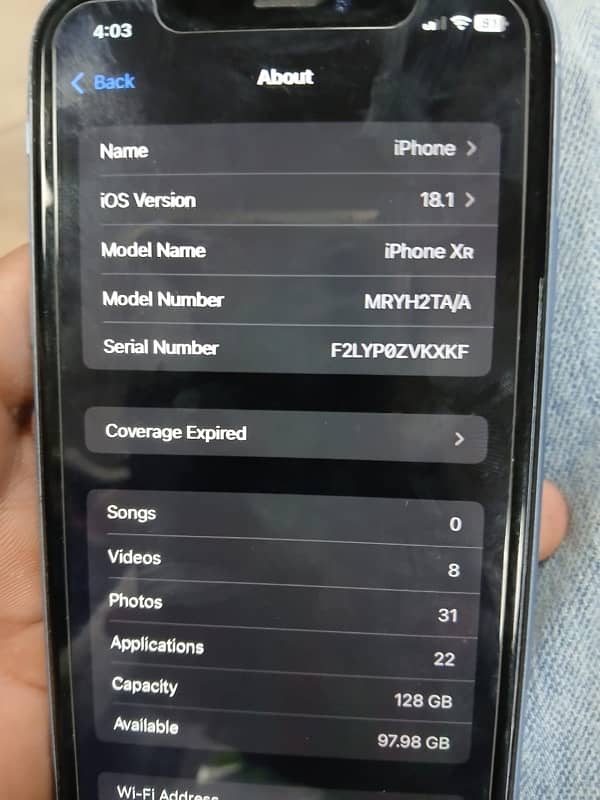 IPhone XR Dual PTA Approved 4