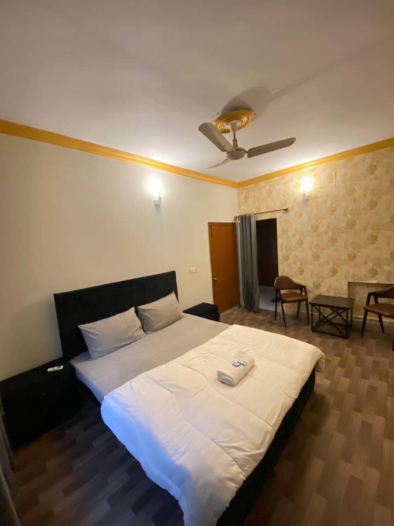 Rooms per day in lavish hotel guest house in F10 Islamabad near Markaz 0