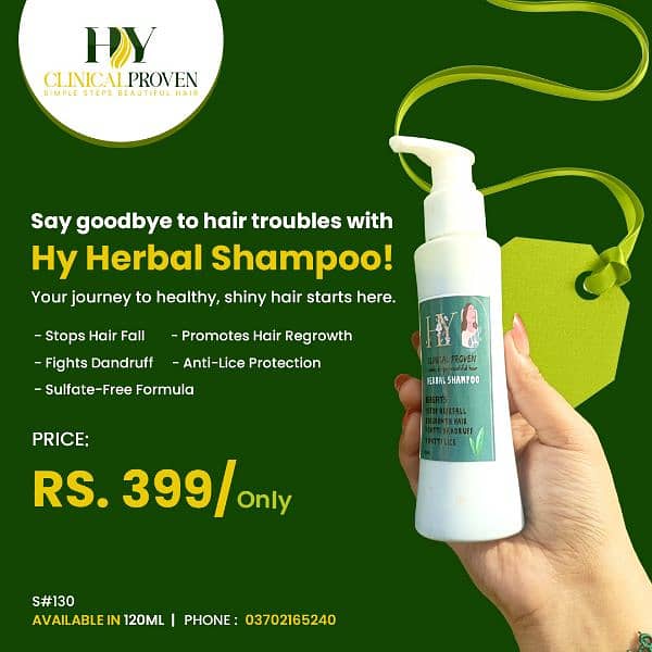 herbal Amla shempoo 120ml  and oil amla or hair oil 2