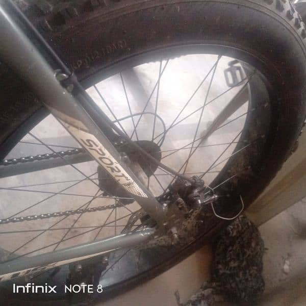 plus cycle+fat bike+Aluminum + hydraulic suspicion +Plus gear 4