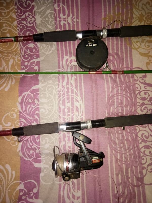 Fishing Rods imported and reels 1