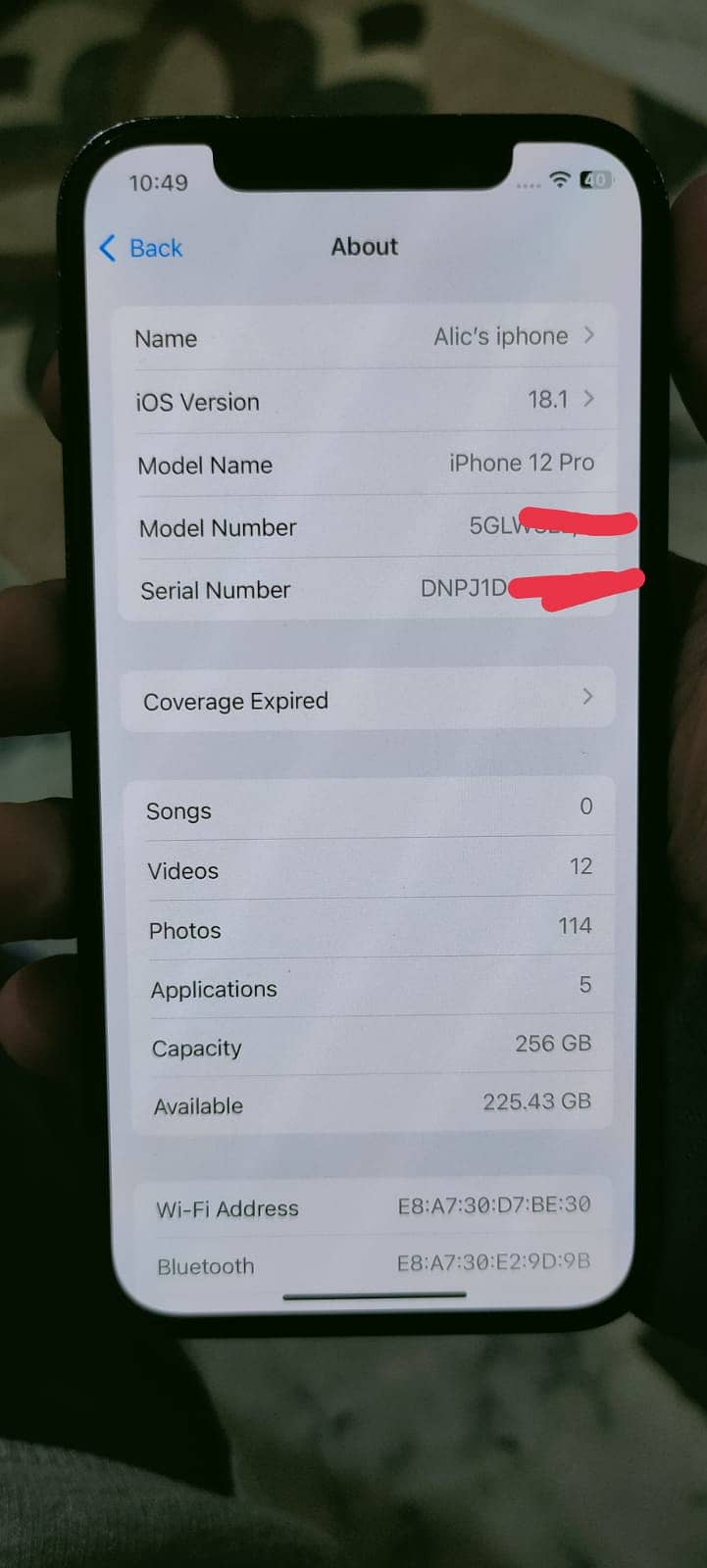 Iphone 12pro for sale in Islamabad 6