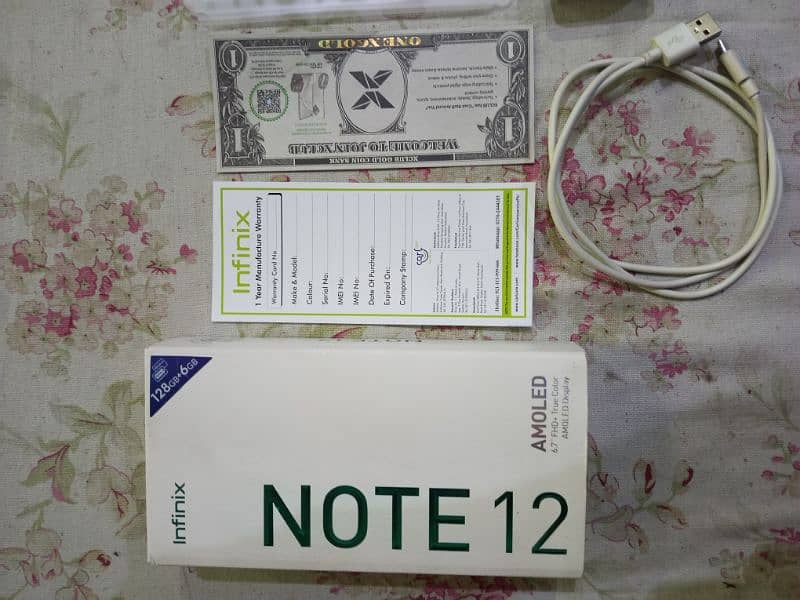 Infinix Note 12 Complete Box PTA Approved 6