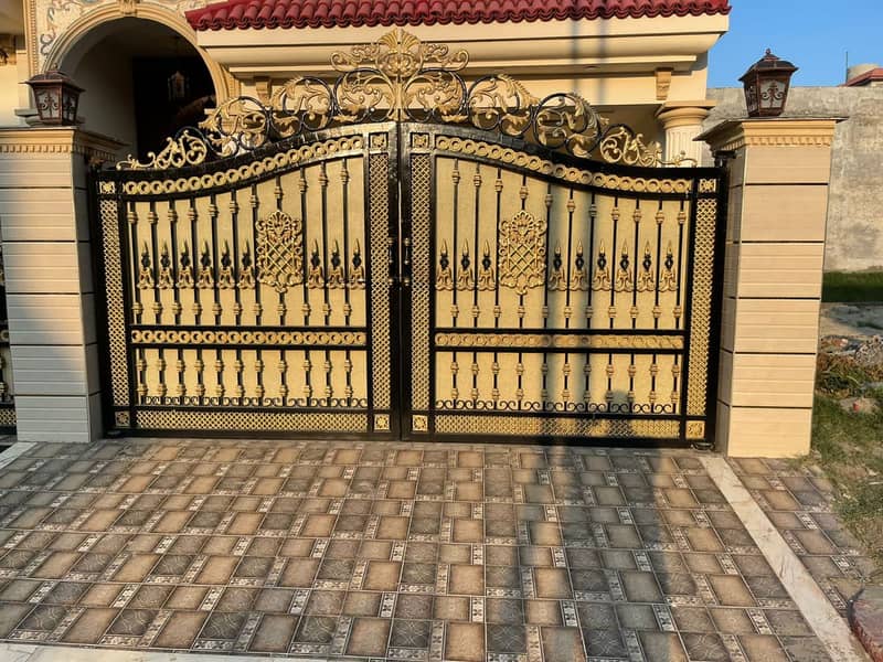 CNC Design/Safety Grill Laser/Cut Grills/Main Gate/Wrought iron/Cnc 17