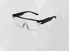 electric magnifier reading glasses