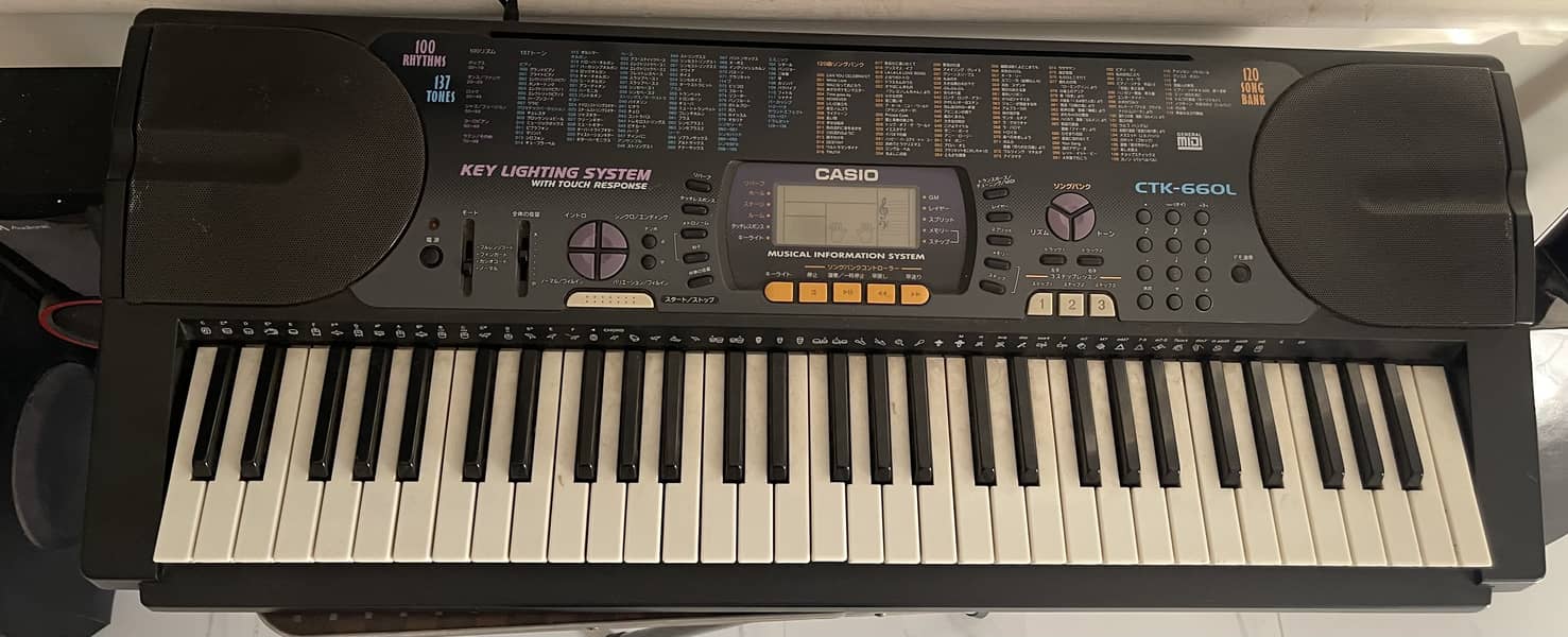 Casio CTK 660L keyboard 1