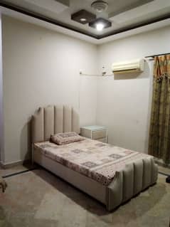 Two furnished ac rooms available on rent only for single males