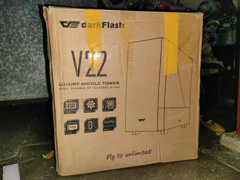 Darkflash V22 vertical PC gaming casing 11