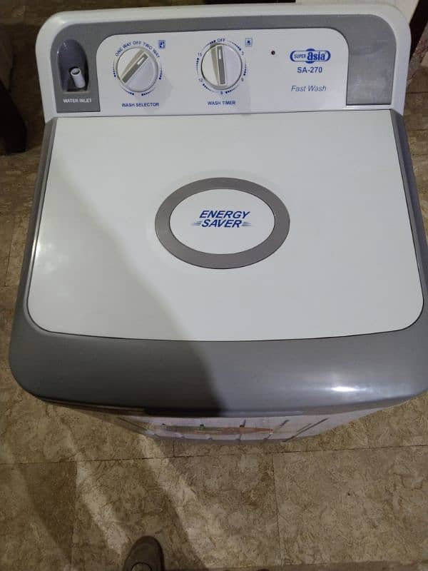 SUPER ASIA SA-270 Washing Machine Available for selling 0