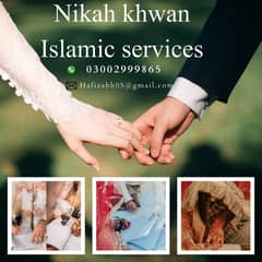 Nikah Service /Qazi /Nikah Khawan /Qari /Court Marriage/ Nikkah/Mufti