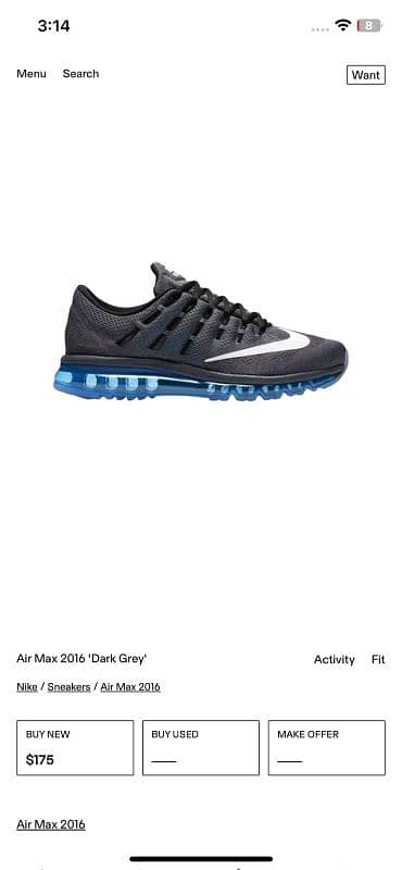 Imported Nike Air Max Shoes 4