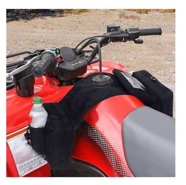 Bike Fuel Tank Cover with Pockets 0