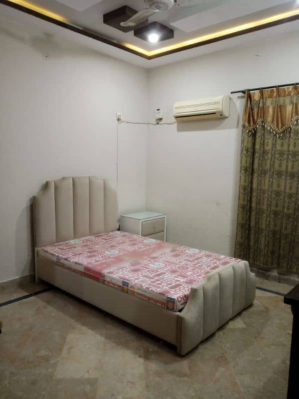 a furnished ac room available on rent only for single male 1